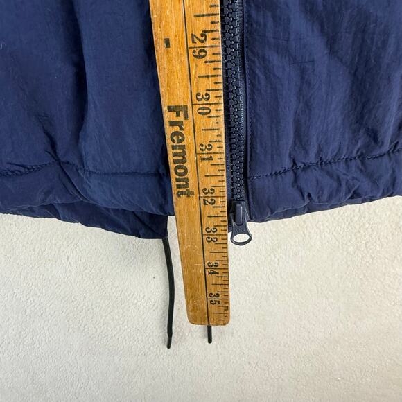 NIKE WOMEN'S MEDIUM NAVY BLUE BENCH MID THIGH QUILTED JACKET DC9103-419 - Picture 5 of 6